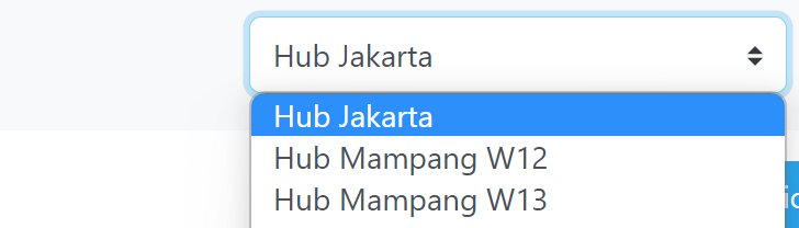 Hub switcher location